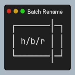Hierarchical Batch Rename